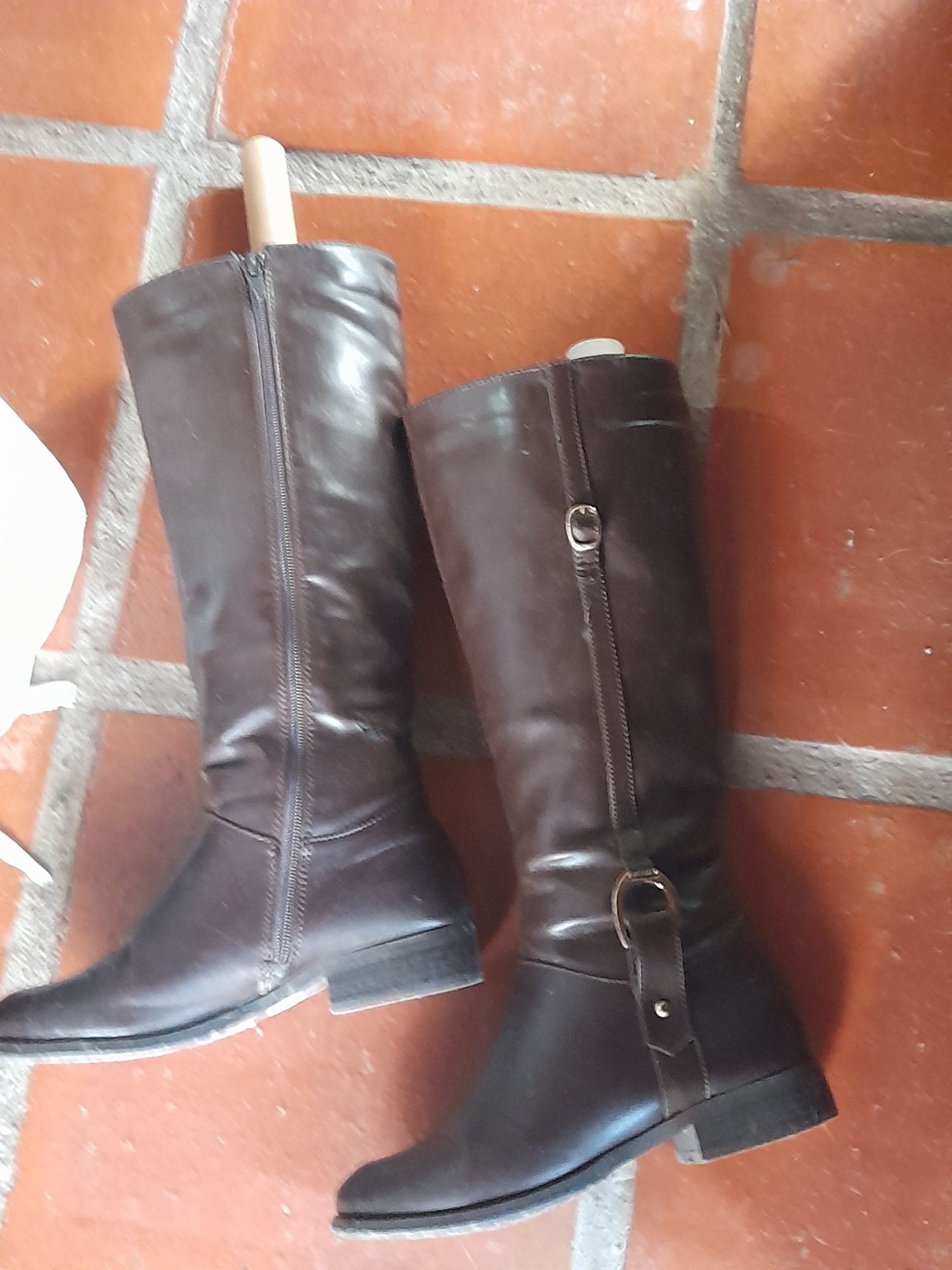 Botas de cano alto 36