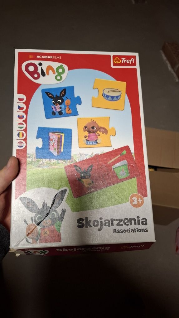 Gra edukacyjna skojarzenia "BING "