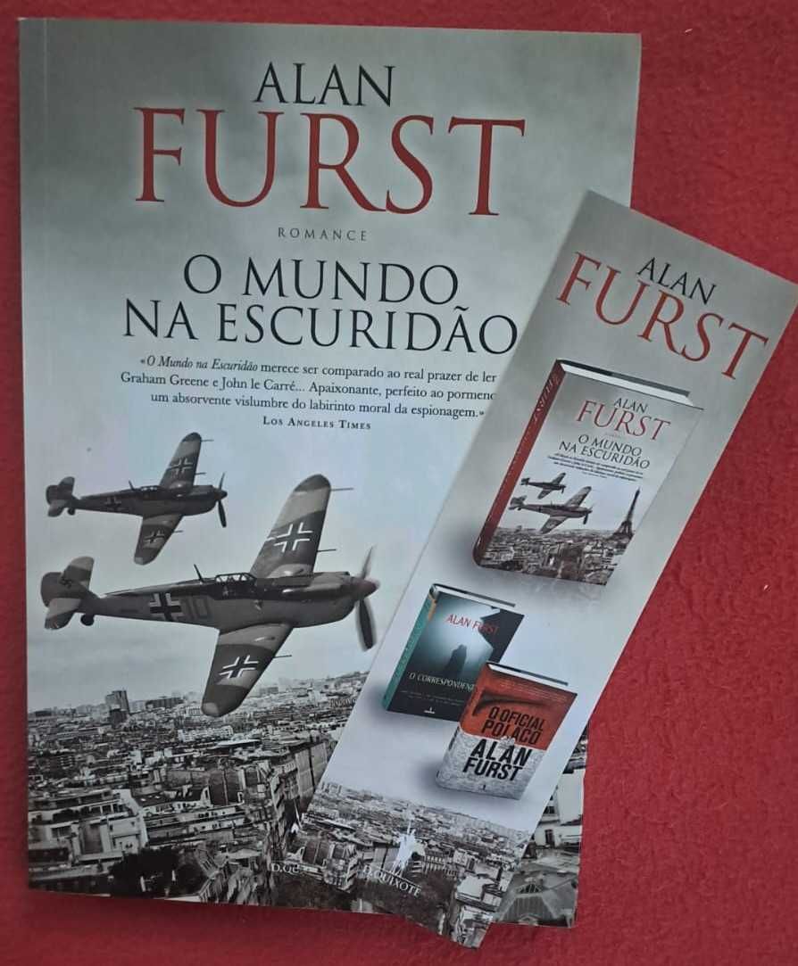 Portes incluídos -  "O Mundo na Escuridão" - Alan Furst