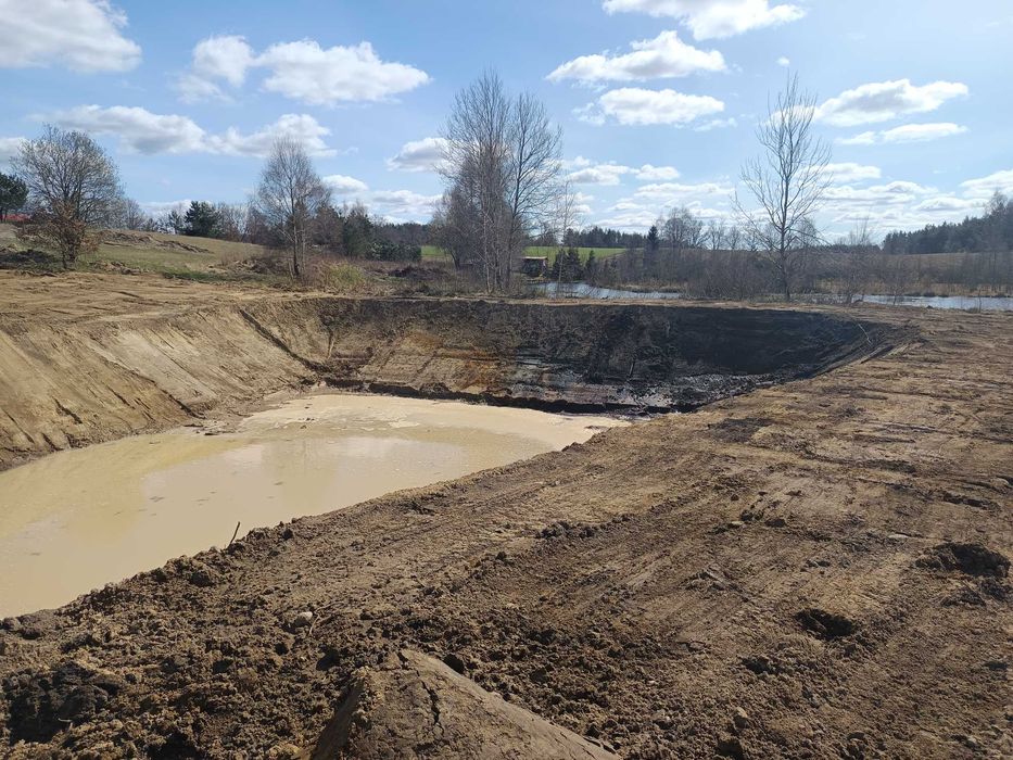 Prace Ziemne Rozbiórki Materiały Sypkie Piasek Żwir Czarnoziem