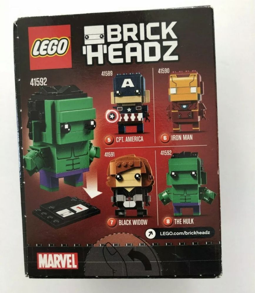 Lego brickheadz hulk 41592