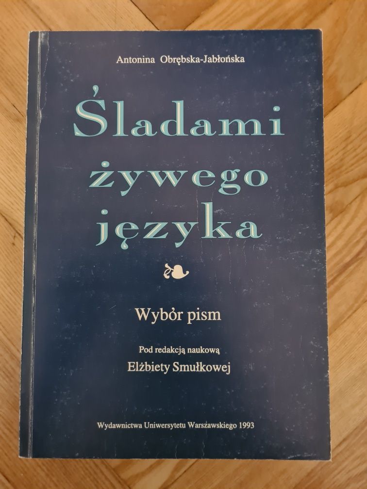 Śladami żywego języka - Obrębska-Jabłońska 1993