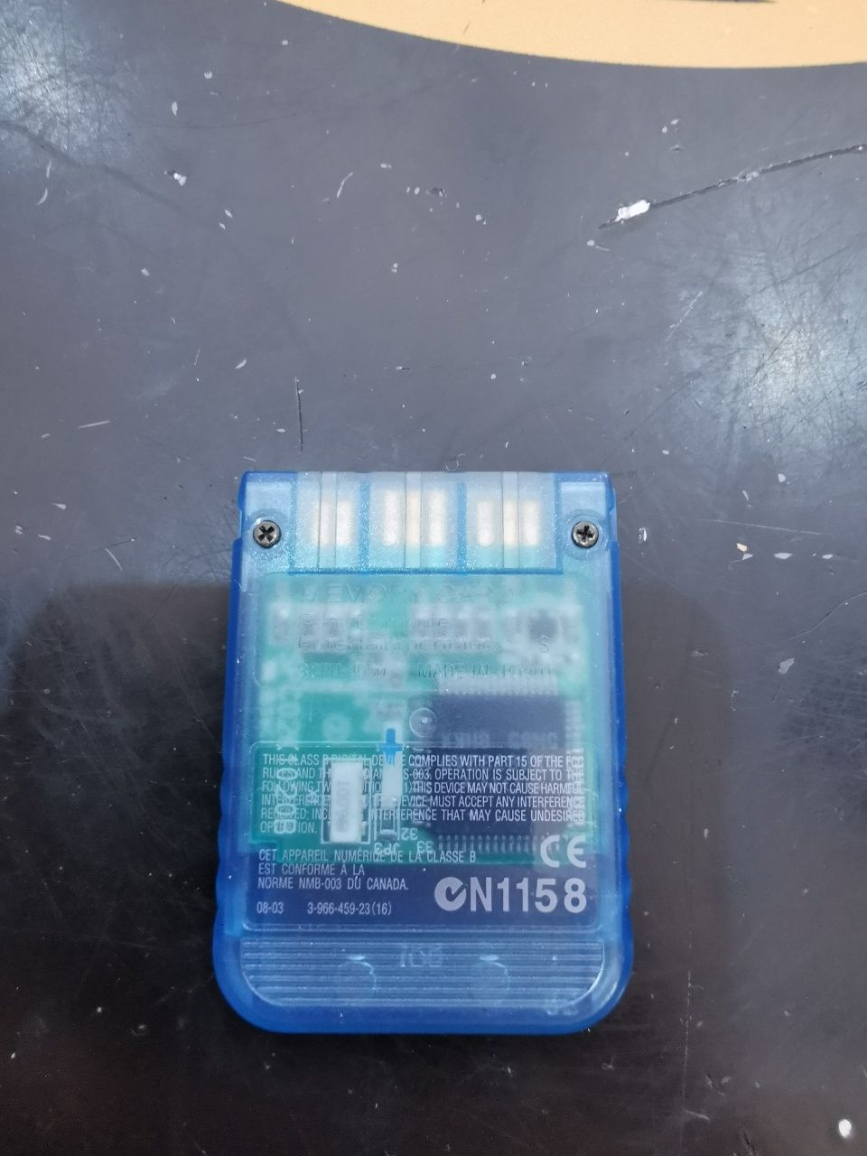 Karta pamięci Memory card psx ps1 N1158
