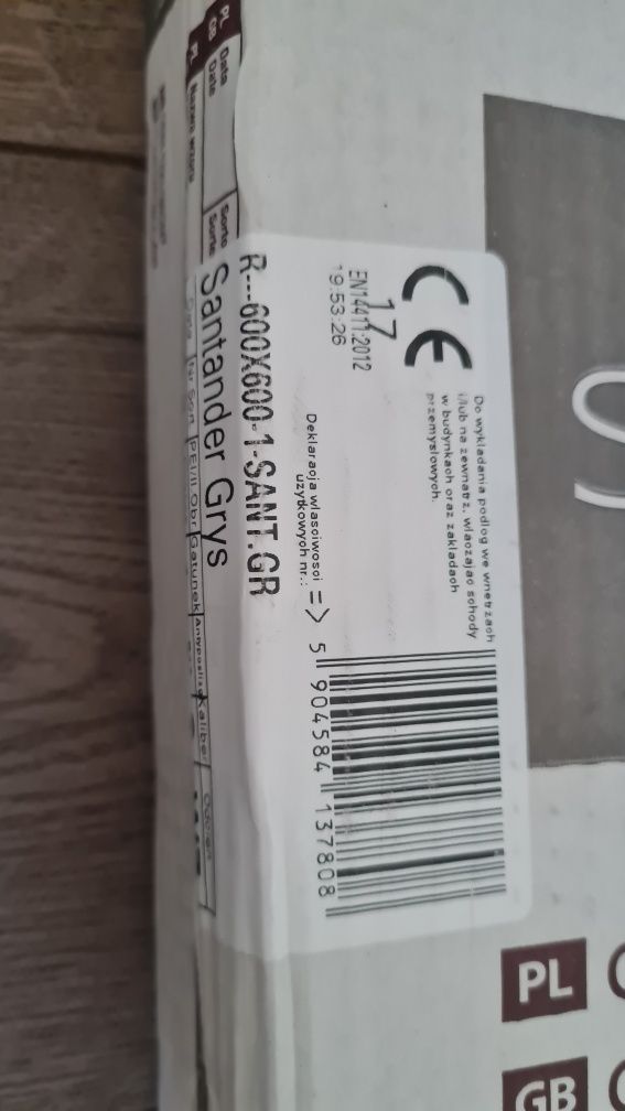Gres szkliwiony Santander 60 X 60 Artens