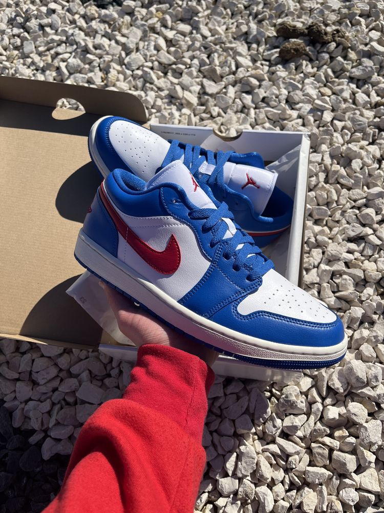 Air jordan 1 low sport blue