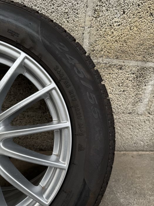 Felga R17 5x112 A222 Mercedes SKlasa Pirelli Sottozero serie 245/55/17
