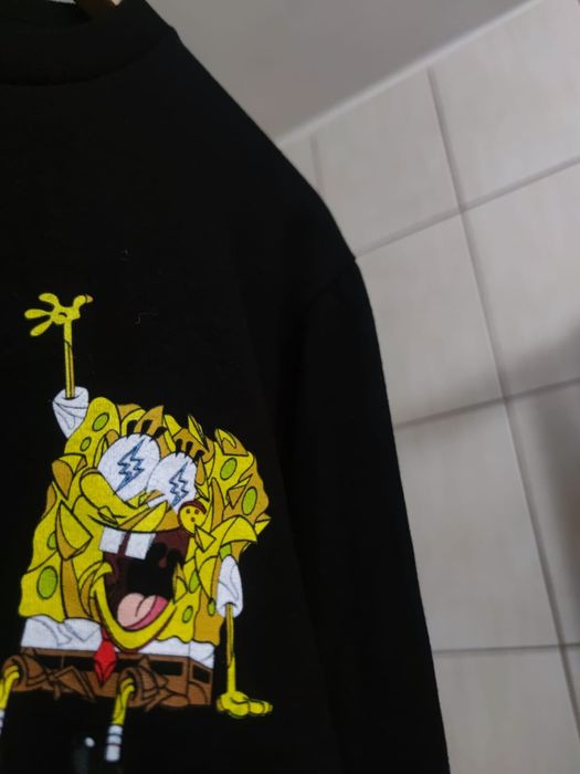 koszulka z długim rękawem S SpongeBob x J Balvin classic sport retro p