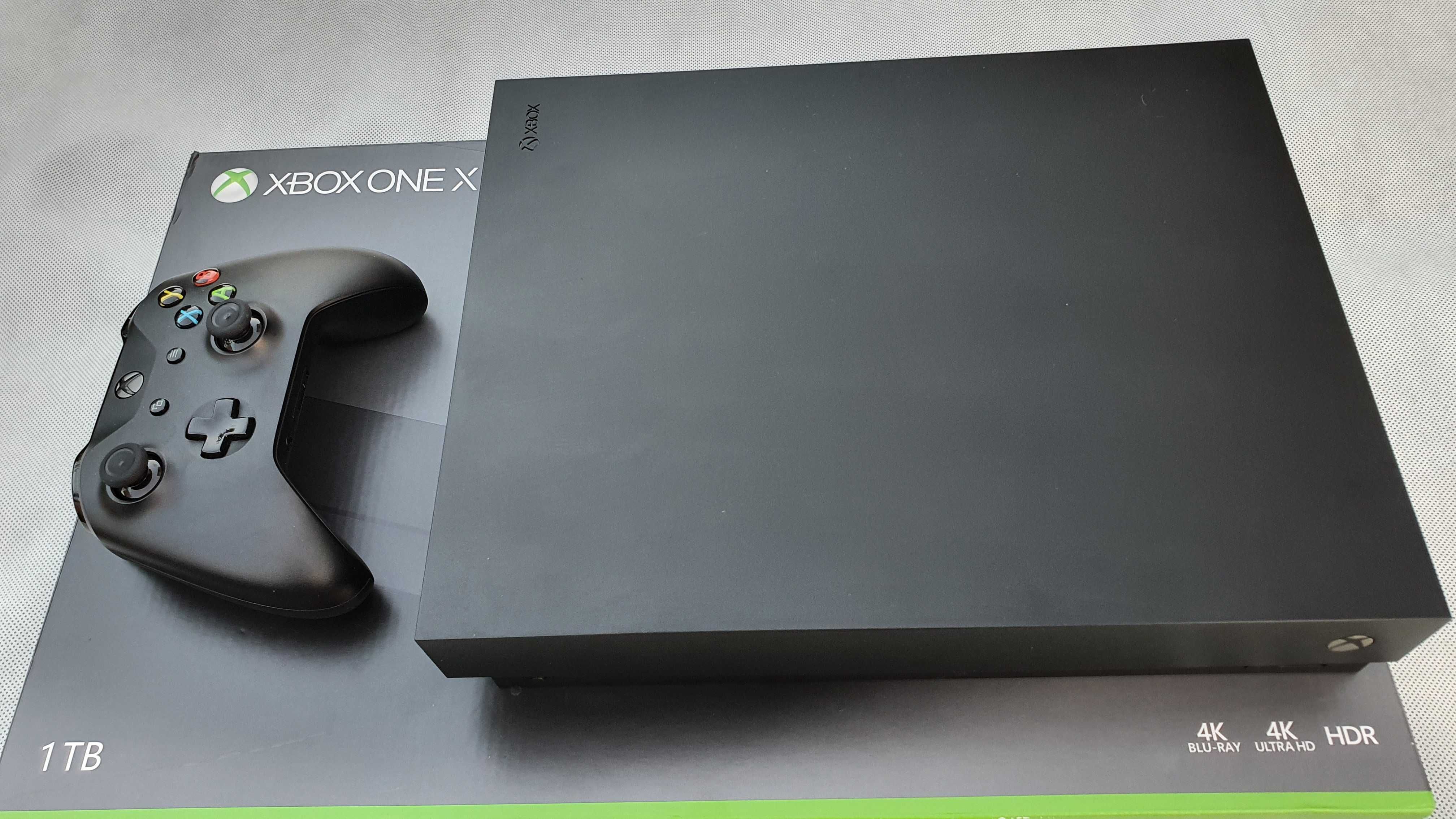 GWARANCJA Konsola Xbox One X 1TB Napęd Sklep Zamiana