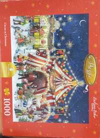 Фірмові пазли "Різдвяний цирк" 1000 штук