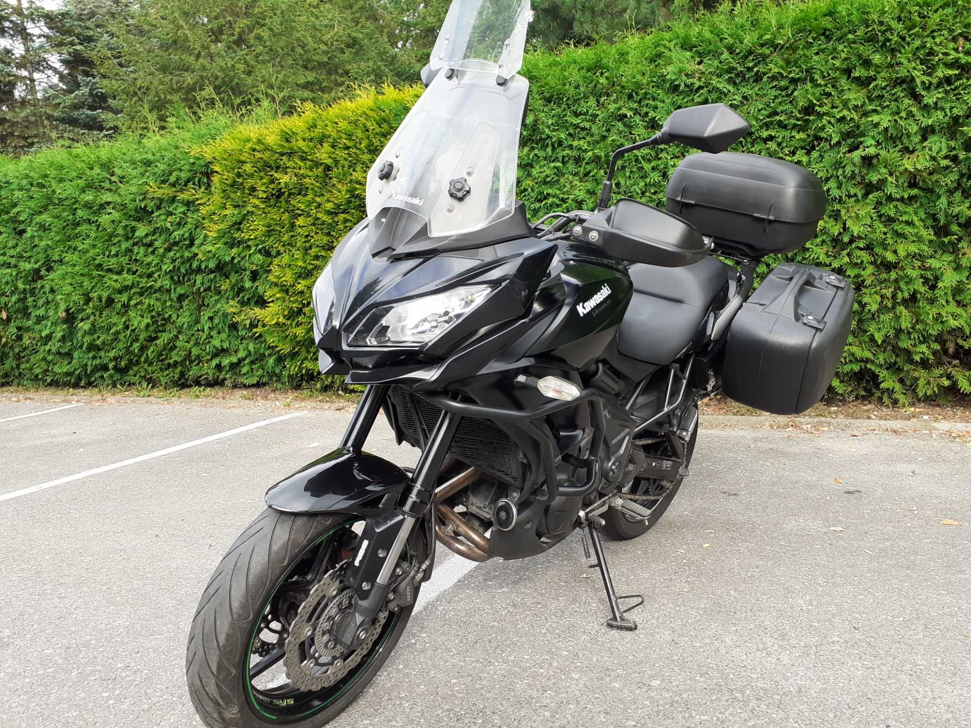 Kawasaki Versys 650 | 2015 | Kufry | Gmole | Stan bdb | 42 tys. km