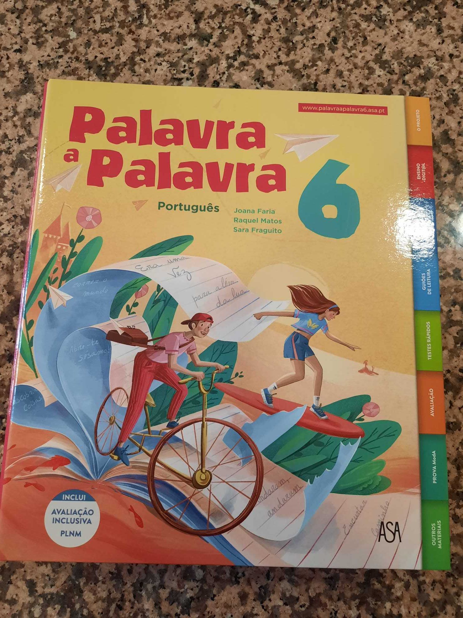 Manual Escolar de Português, Palavra a Palavra, 6º ano_Asa Editora