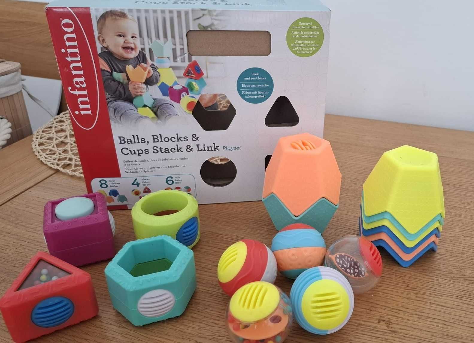 Klocki sensoryczne Infantino
