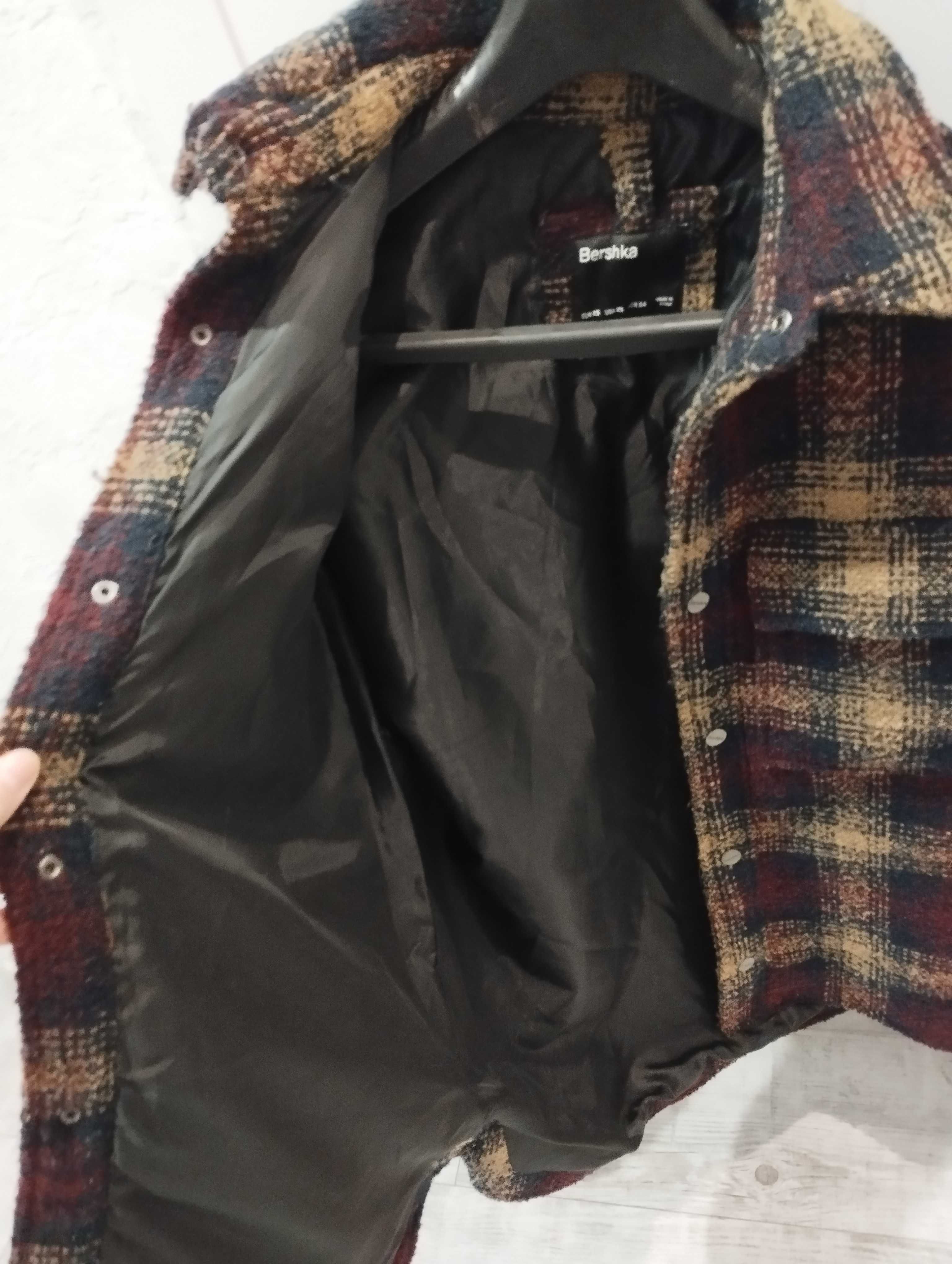 Bershka пальто рубашка