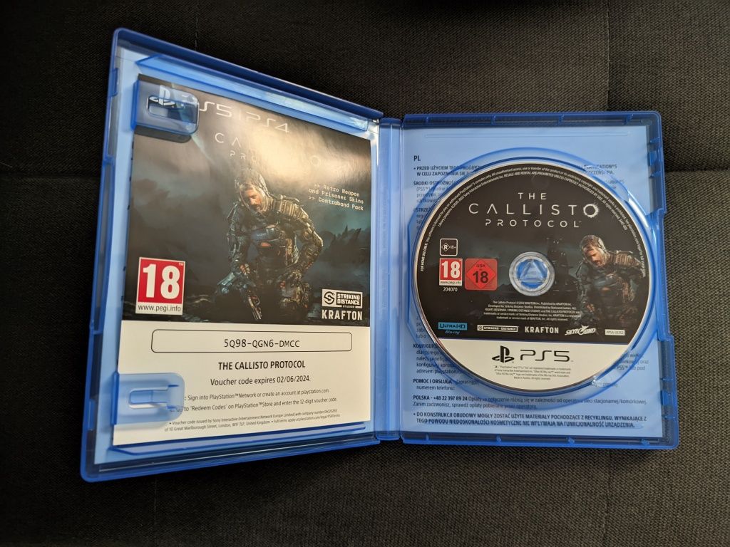 The Callisto Protocol Deluxe Edition PS5 PL Stan idealny