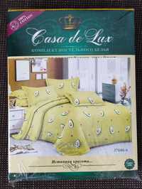 Комплект постільної білизни "Casa de Lux", двоспальний, бавовна