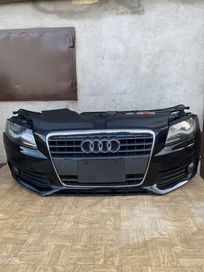 Kompletny przód Audi A4 B8 07-12r Zderzak/lampy/pas przedni