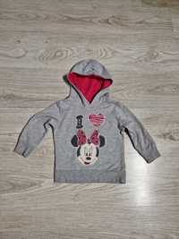 Bluza z kapturem Next z myszką Minnie 86cm