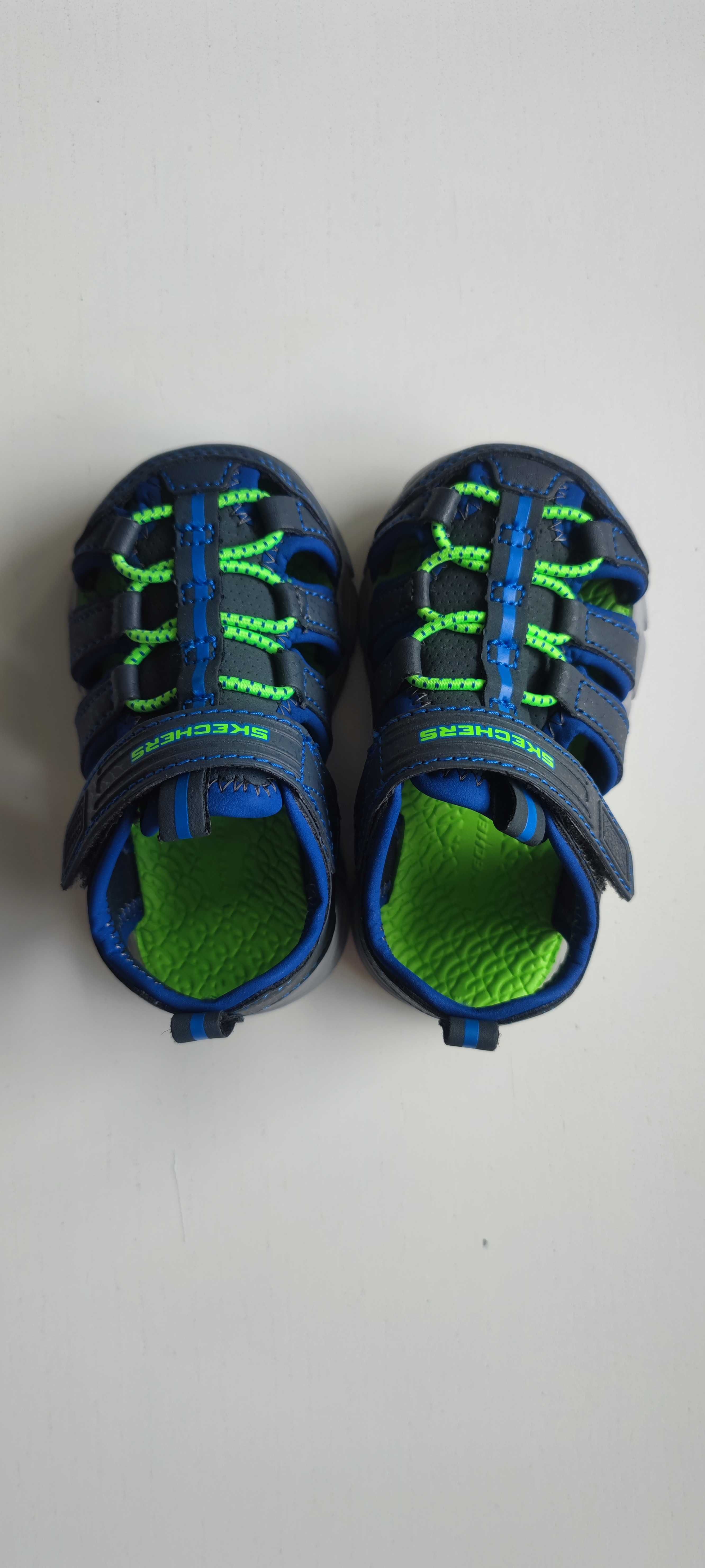 Nowe sandałki chłopięce Skechers  Rozmiar 21