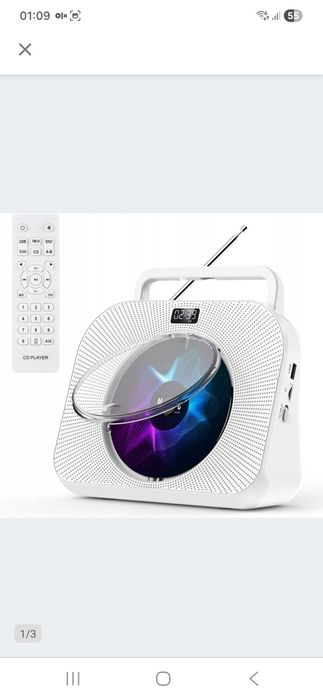 Odtwarzacz CD Gueray YR-Q800