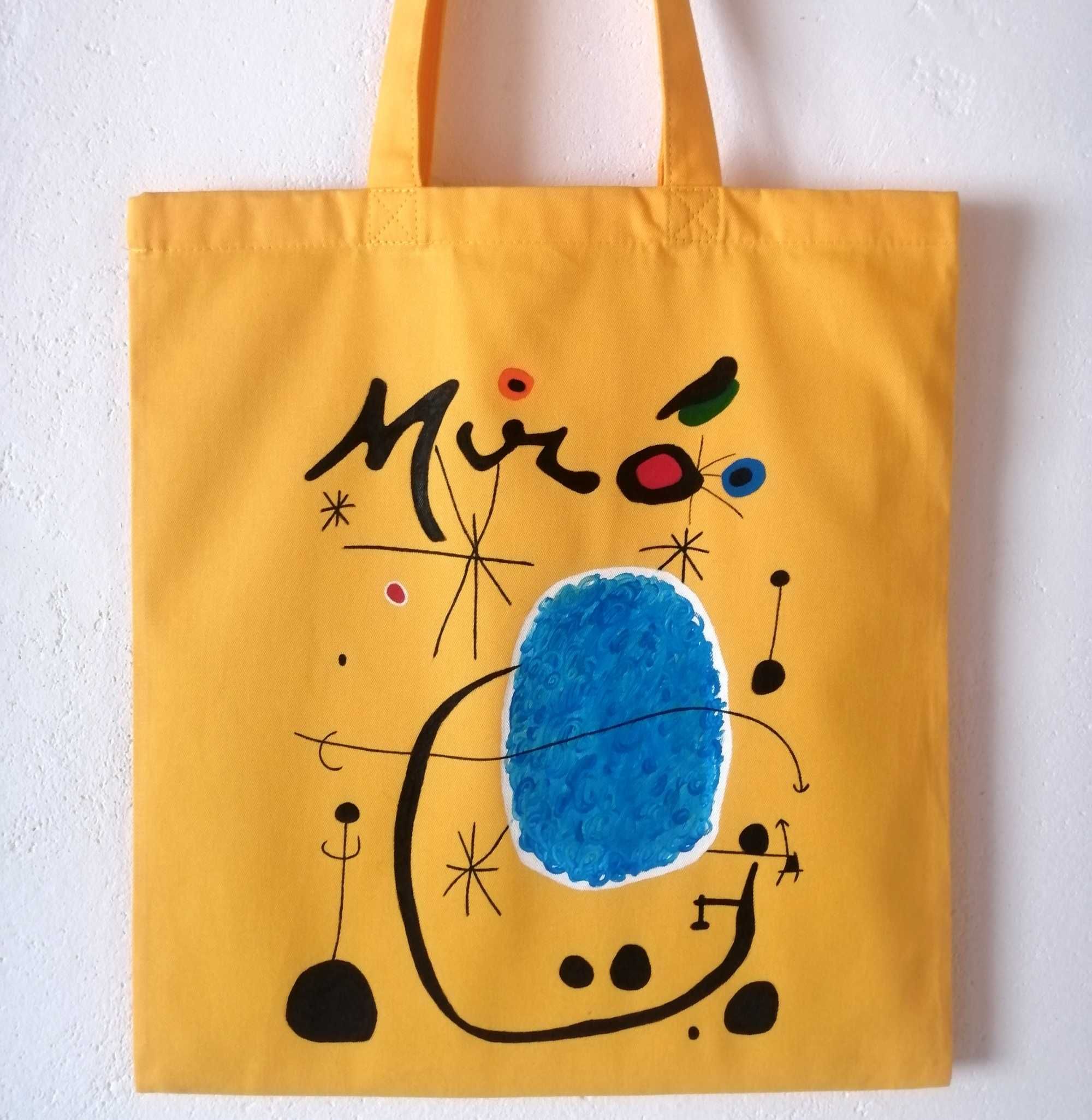 Joan MIRO - torba ręcznie malowan