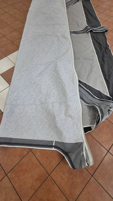 Przedsionek Isabella do kempingu przyczepa namiot 835cm-865cm Jak Nowy