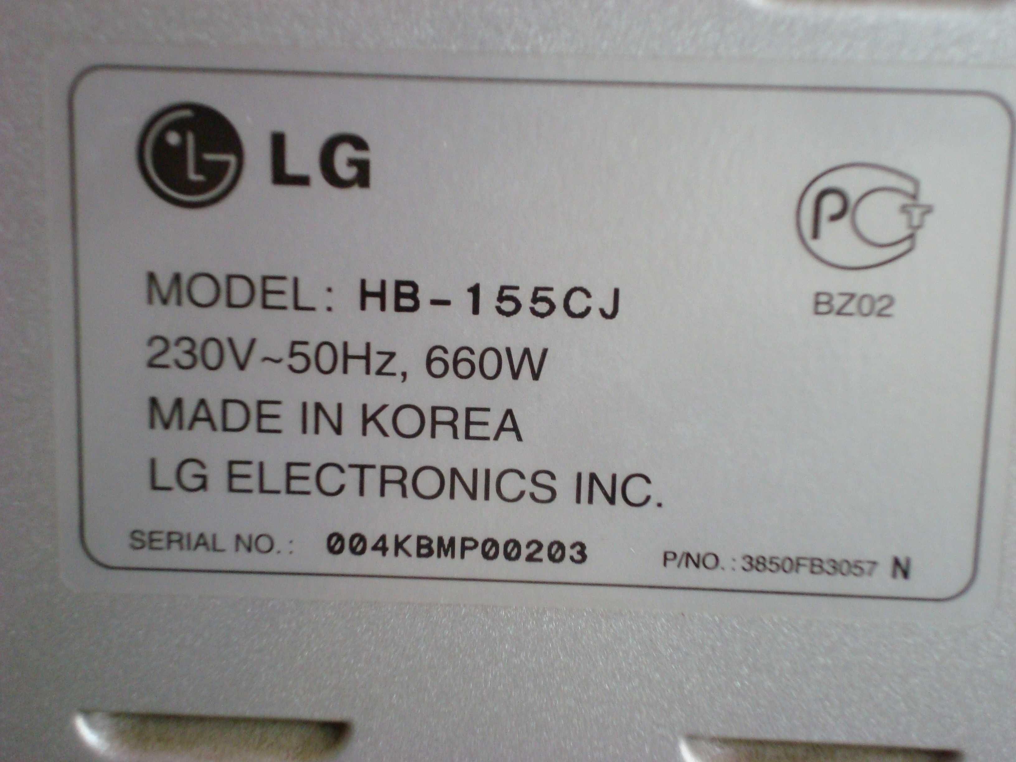 Хлібопічка LG  модель HB-155 CJ Made in KOREA