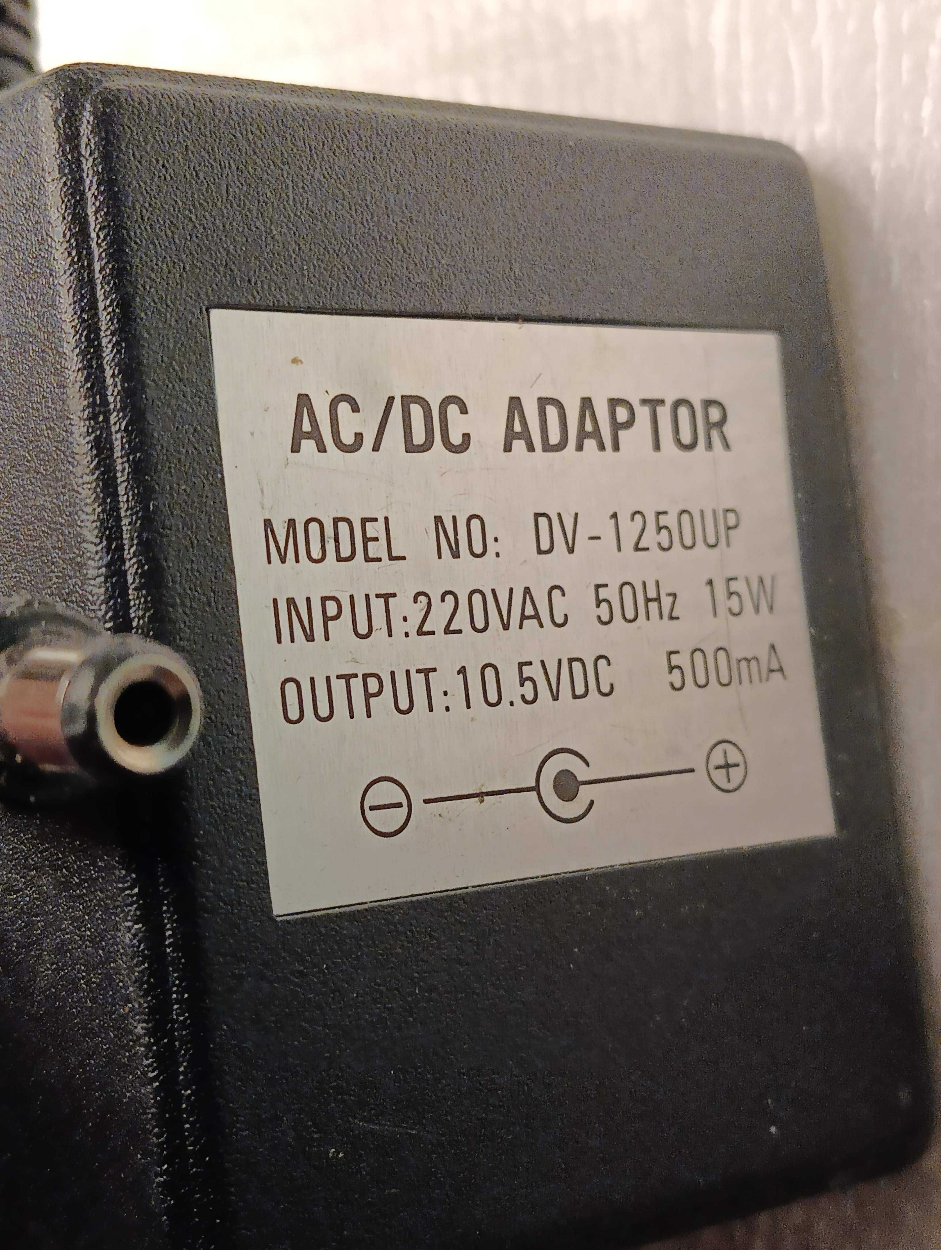 Блок живлення питания 10.5V 500mA DV-1250UP (5.5×2.1mm)