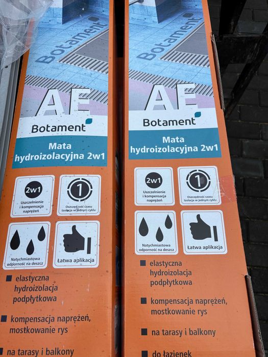 Botament AE membrana ,Mata hydroizolacyjna 2w1