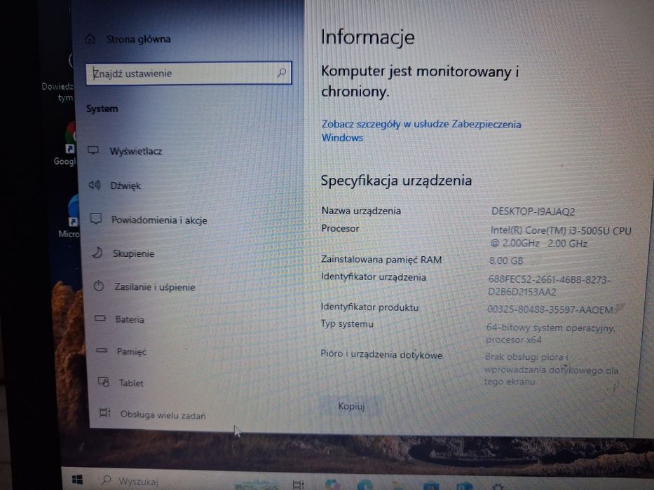 Sprzedam laptopa firmy asus