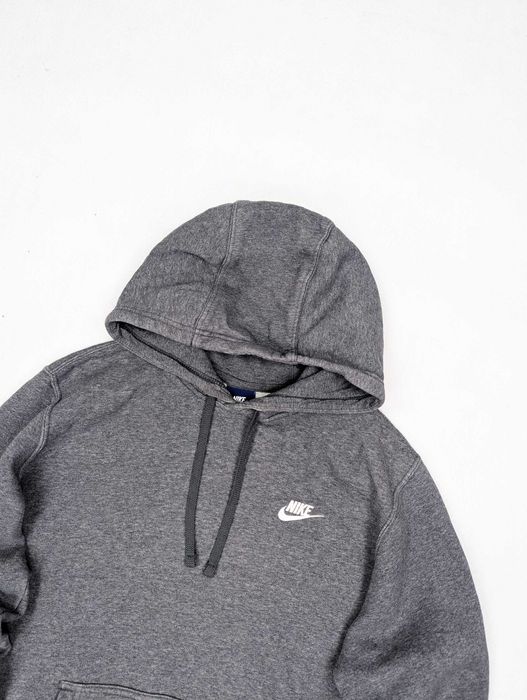 Nike szara bluza z kapturem M logo