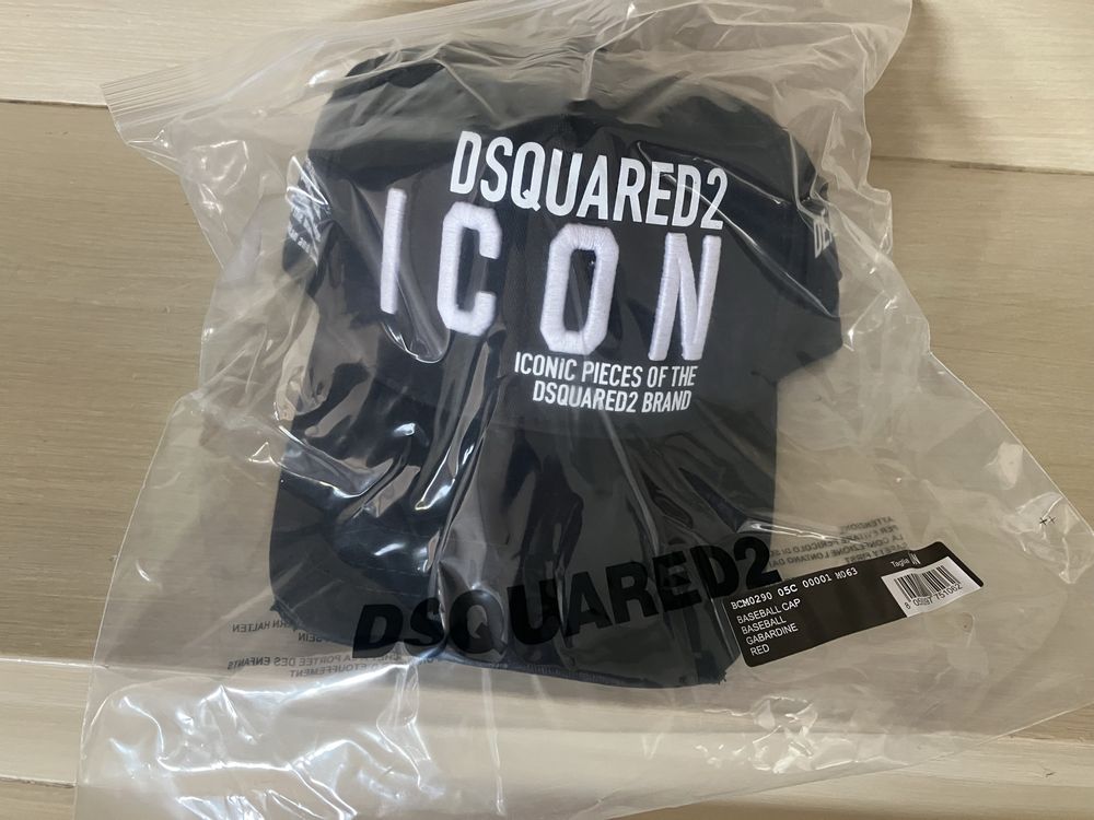Dsquared2 oryginalna czapka z daszkiem ICON