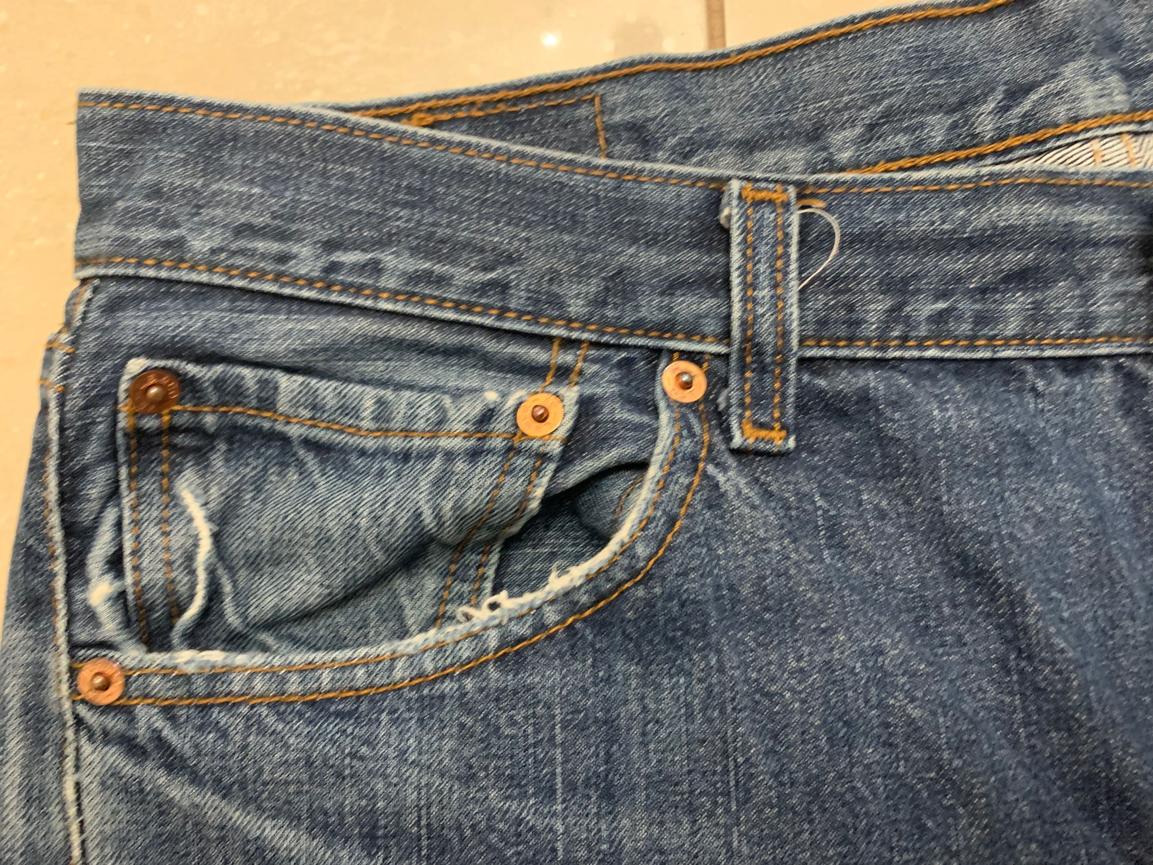 Levi’s 501 kultowe męskie spodnie jeansy 36/32 prosta nogawka