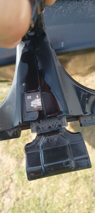 bagażnik dachowy box z relingami belkami