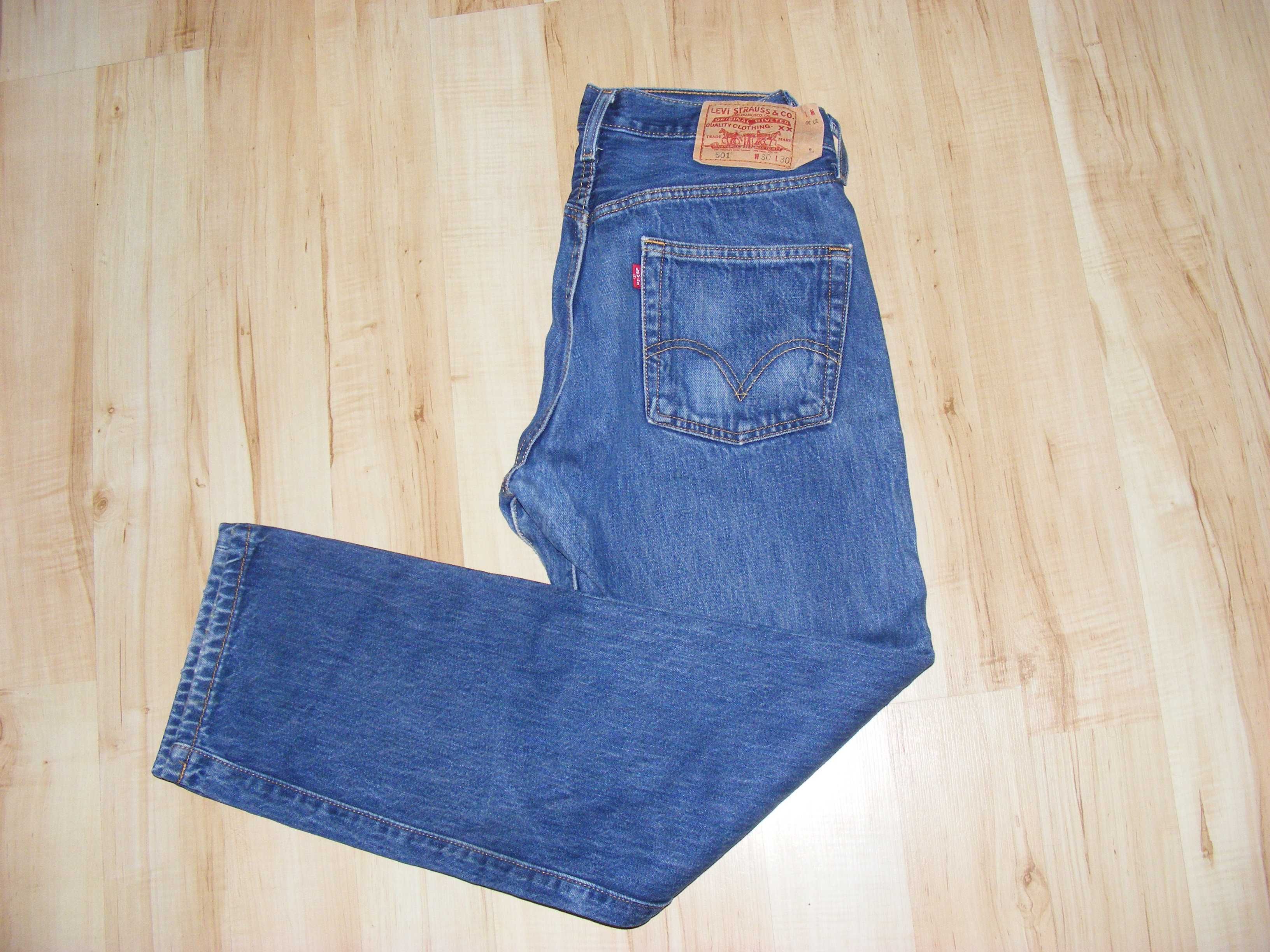 Spodnie Levis Strauss 501 roz.W30 L30