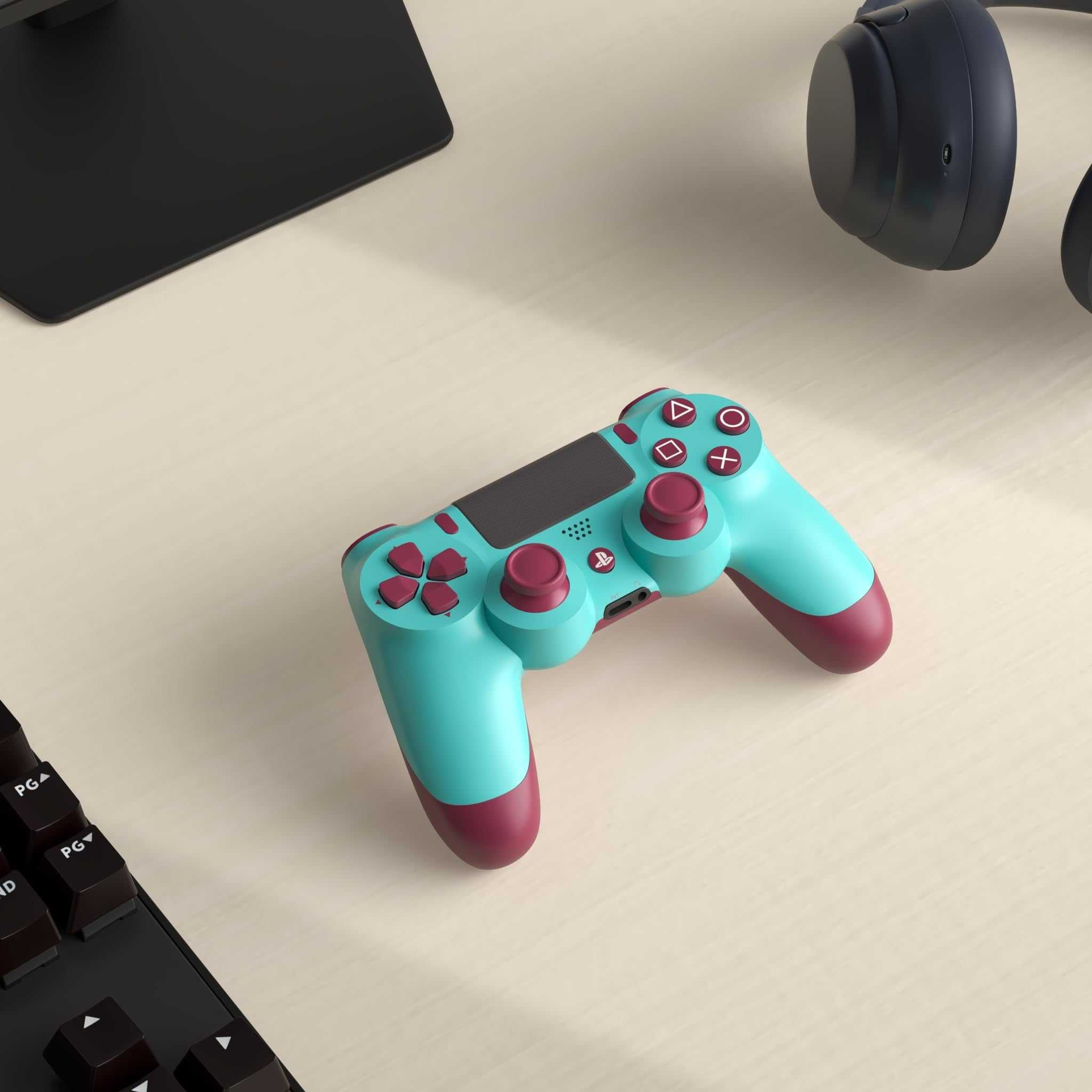 Бездротовий Геймпад PS Dualshock 4 v2 Berry Blue Джойстик PlayStation