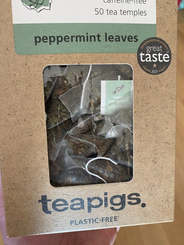 Teapigs Peppermint Herbata Mietowa w Torebkach Piramidkach 50 x 2g
