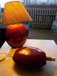 dwie  lampy-lampki, hand-made , jedyne egzemplarze