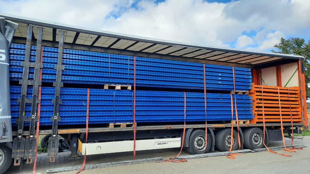 Regał wysokiego składowania 10,4m / regał magazynowy / regał paletowy