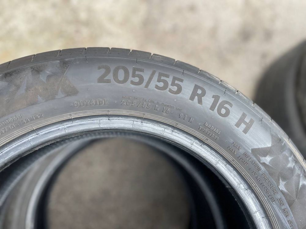 Шини бу 205/55 r16 літні Continental