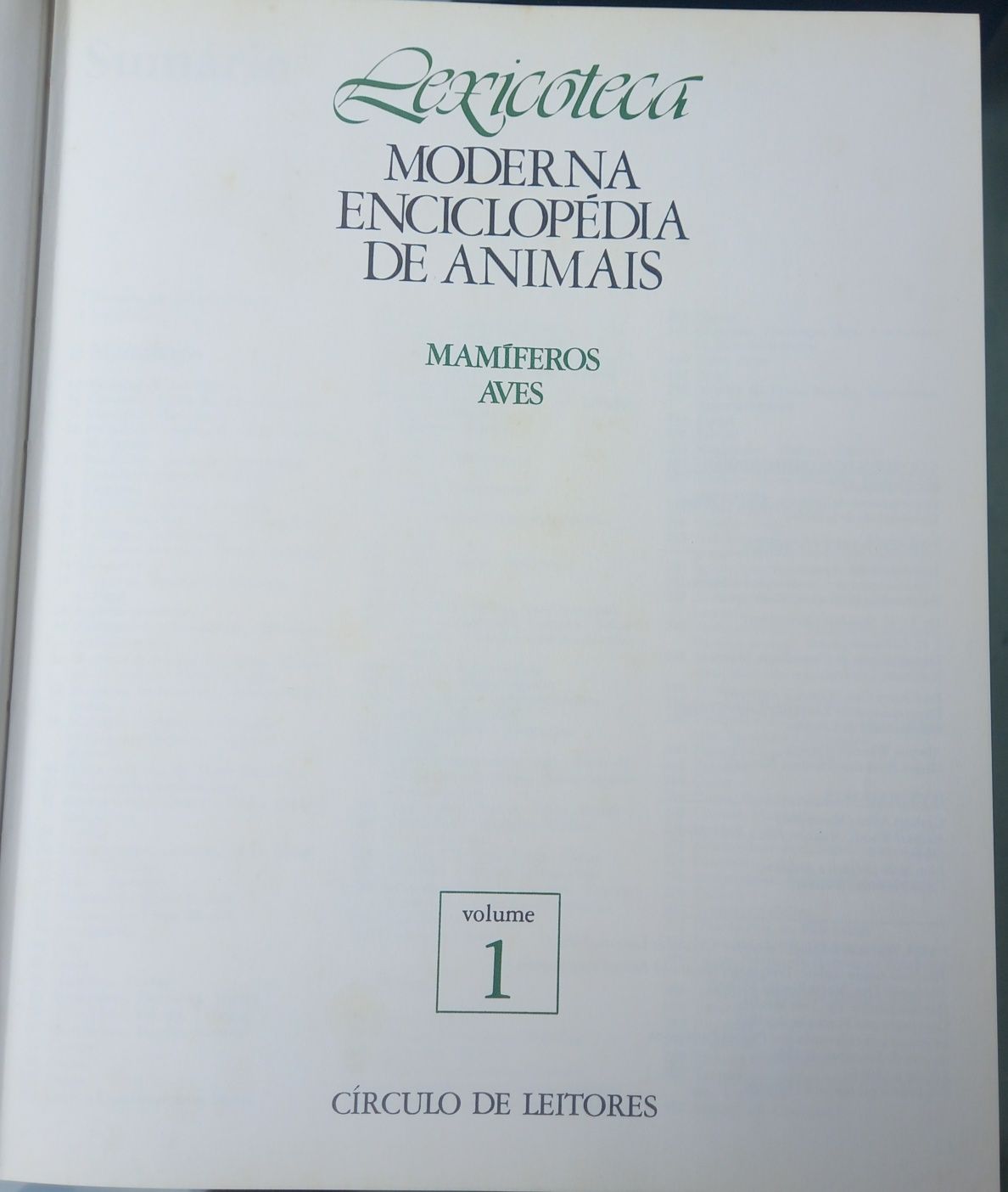 Moderna enciclopédia de animais lexicoteca