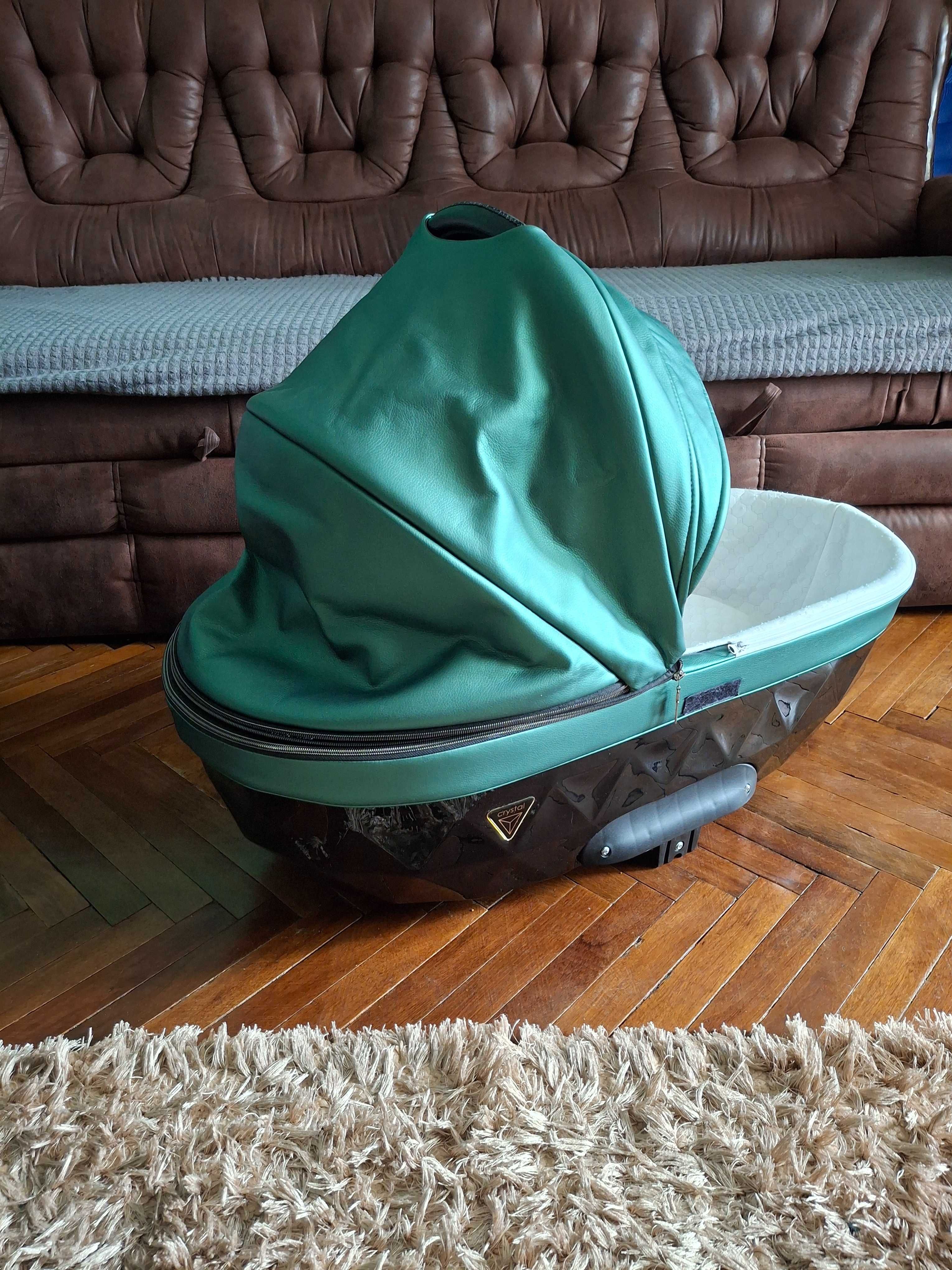 Каляска 2 в 1 bair crystal б/у