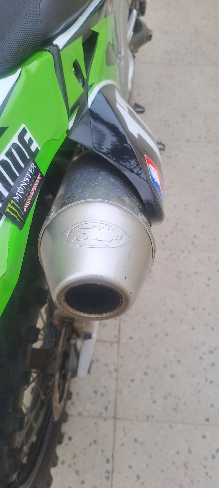 Kawasaki kx250f ano 2009