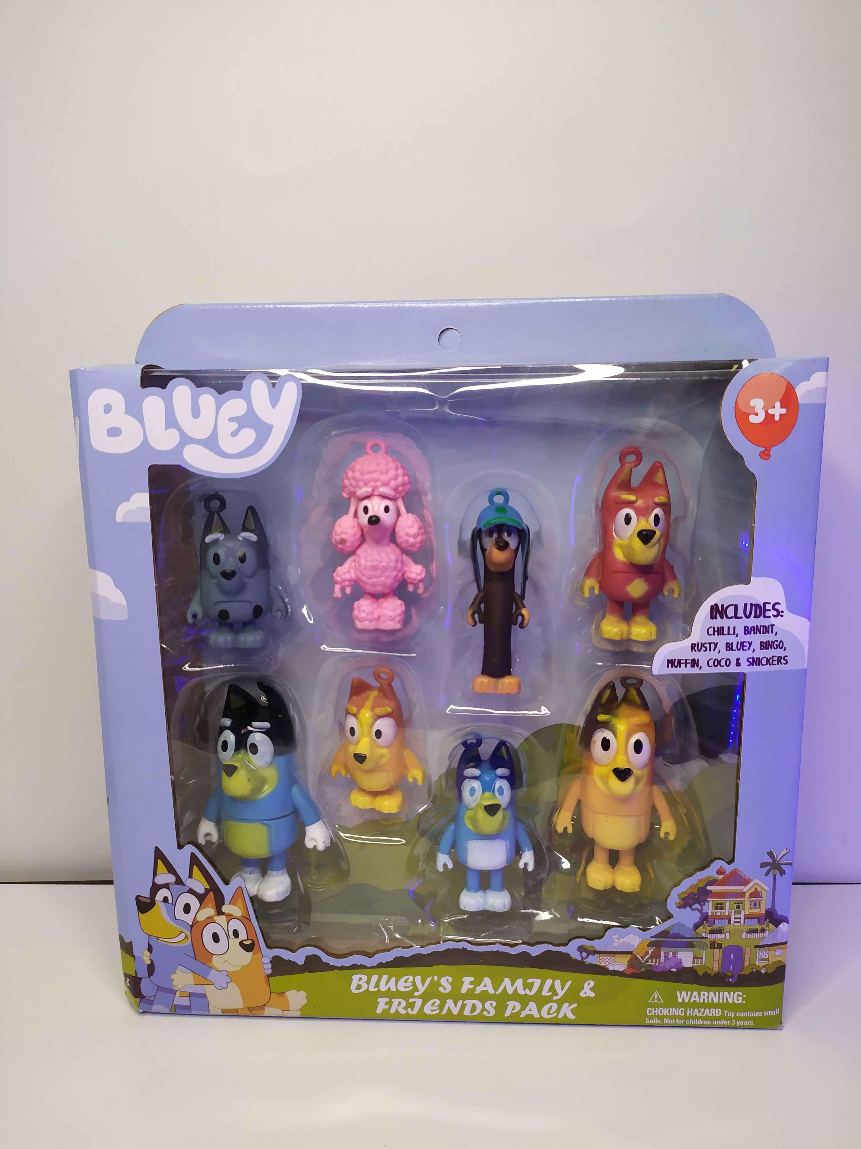 Peluches Bingo & Bluey + Set Figuras