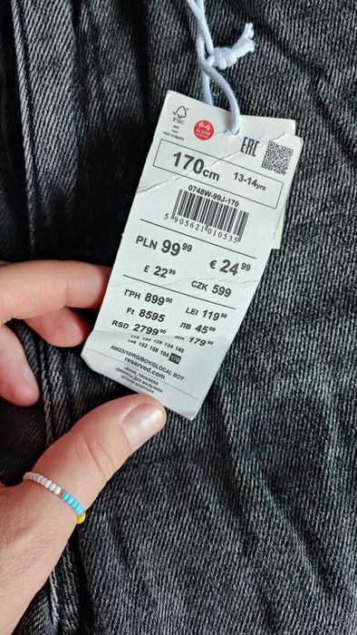 Джинси carrot Reserved, mom jeans, варені джинсы