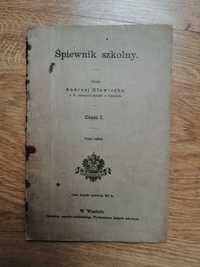 Stary śpiewnik szkolny, Karol Hławiczka 1911 r.