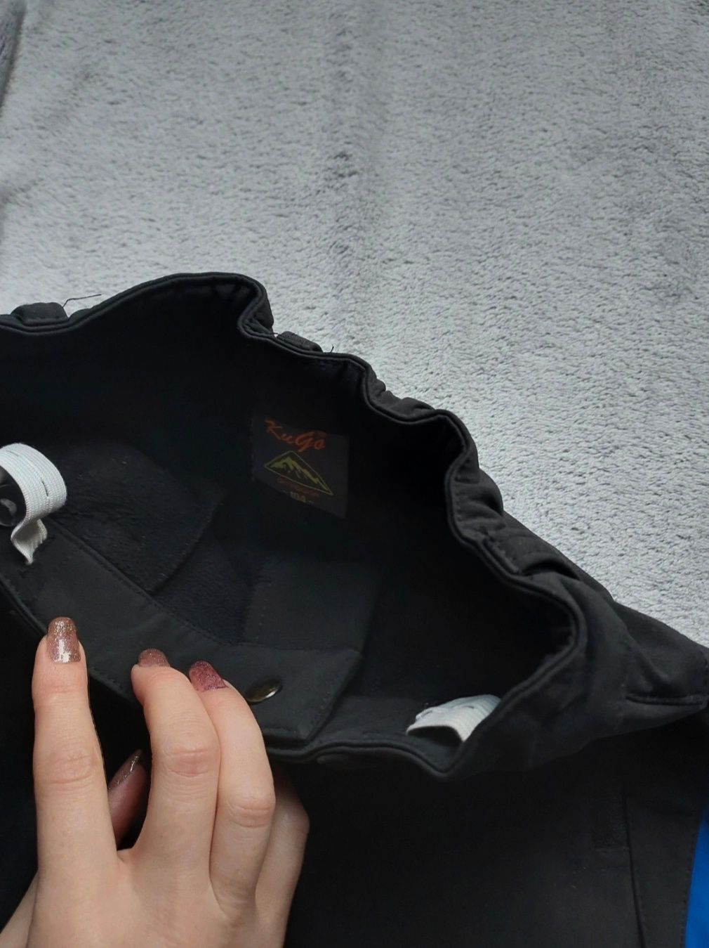 Spodnie softshell 104 czarne, wodoszczelny wiatroszczelne, na deszcz