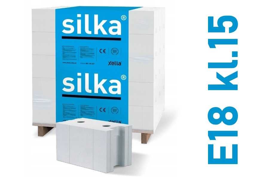 SILKA E18 kl.15 BLOCZEK XELLA PROMOCJA 180x333x199 cegła pustak