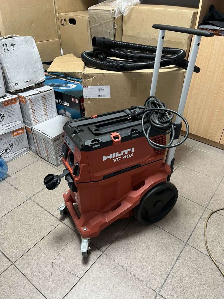 Будівельні  пилососи Hilti vc 40 mx