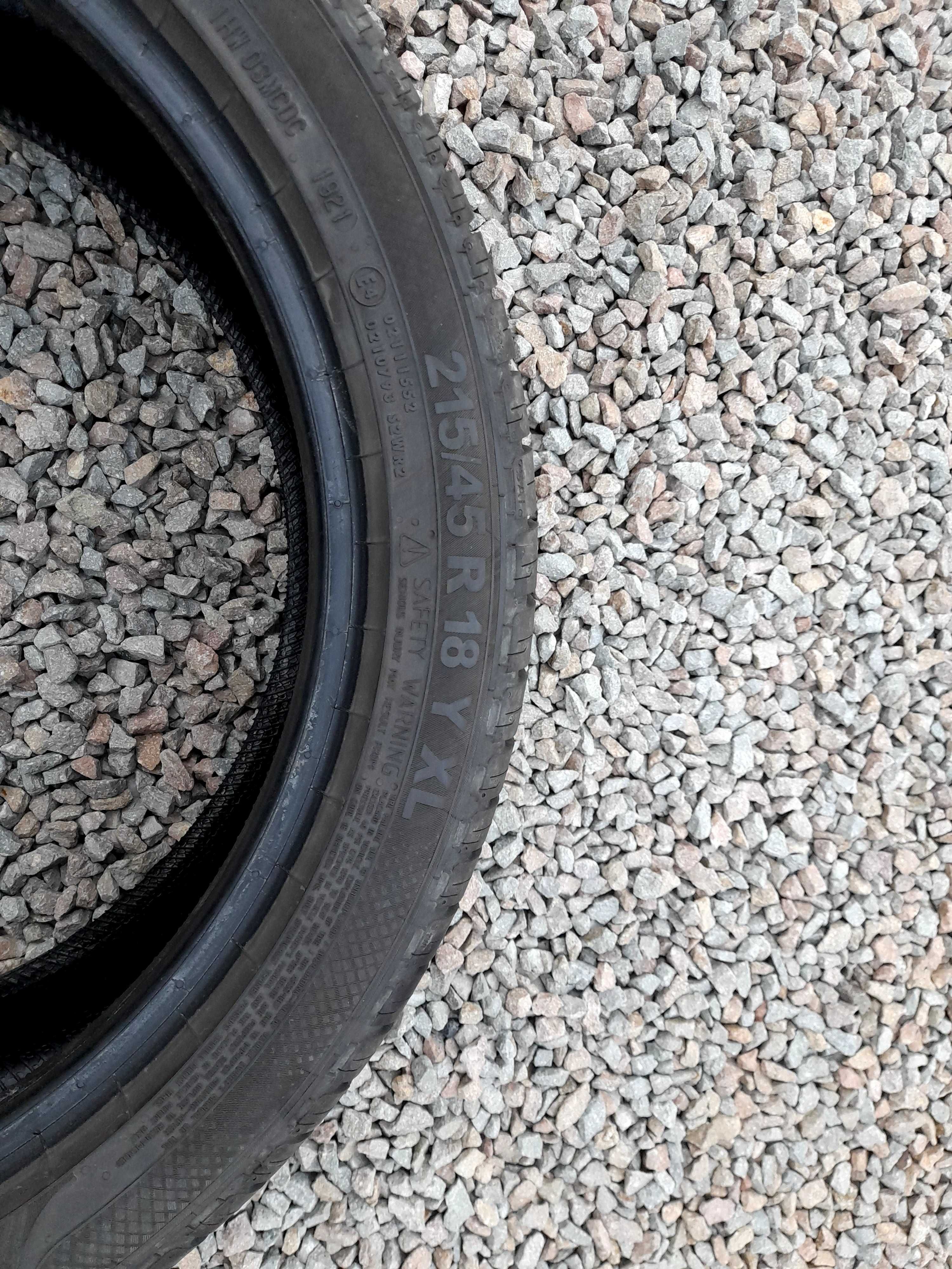 2st Semperit Speed-Life 3 215/45/R18 93V XL 2021r Jak Nowe