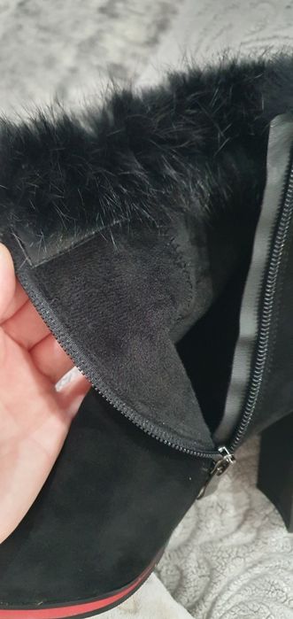 Ботінки на грубому каблуку